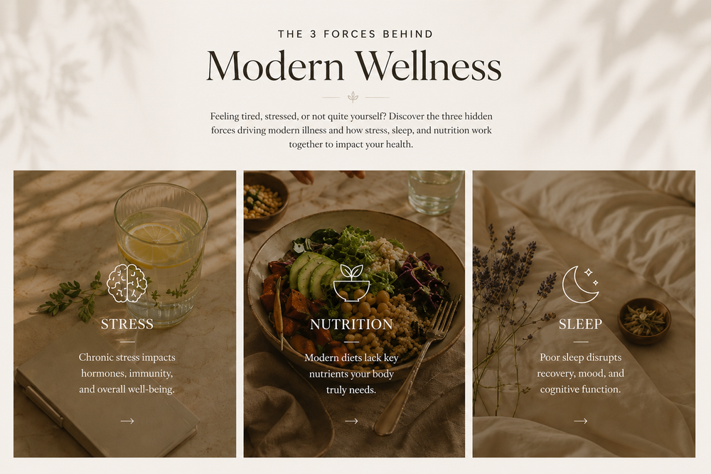 The 3 Forces Behind Modern Illness